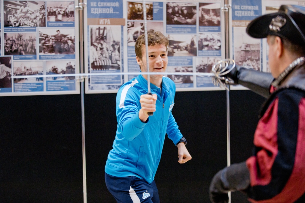 Воспитанники Академии на экскурсии в Военно-Морском музее