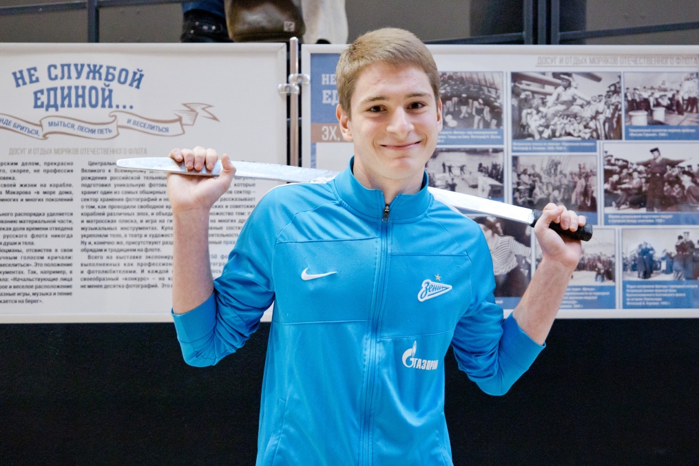 Воспитанники Академии на экскурсии в Военно-Морском музее