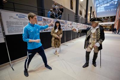 Воспитанники Академии на экскурсии в Военно-Морском музее