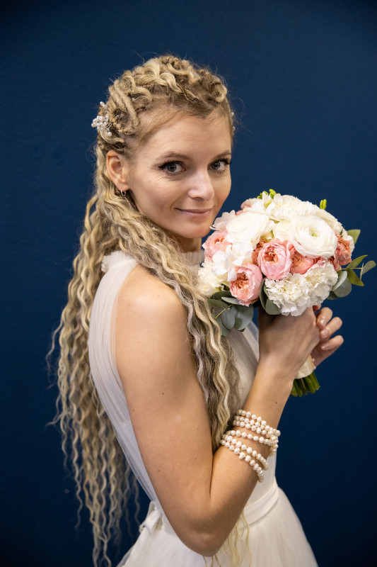 Свадебная церемония в перерыве матча «Зенит» — «Спартак»