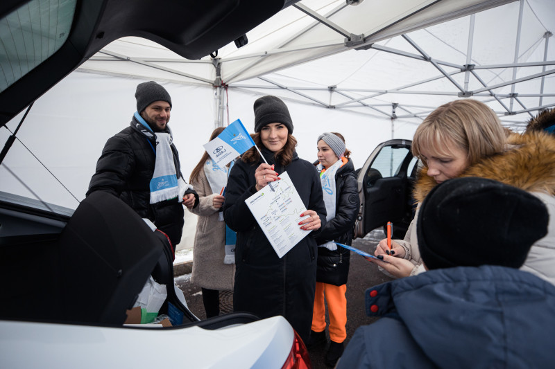 «АвтоВАЗ» на фан-променаде перед матчем «Зенит» — «Спартак»