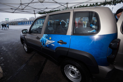 «АвтоВАЗ» на фан-променаде перед матчем «Зенит» — «Спартак»