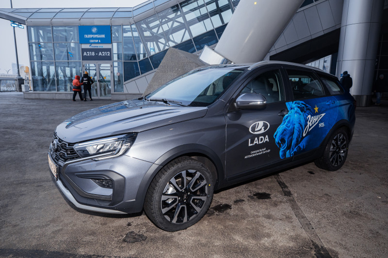 «АвтоВАЗ» на фан-променаде перед матчем «Зенит» — «Спартак»