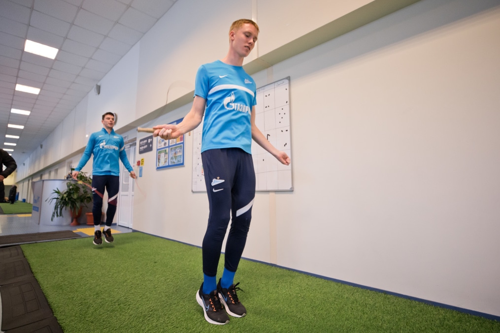 Тренировка «Зенита»-м в «Газпром»-Академии