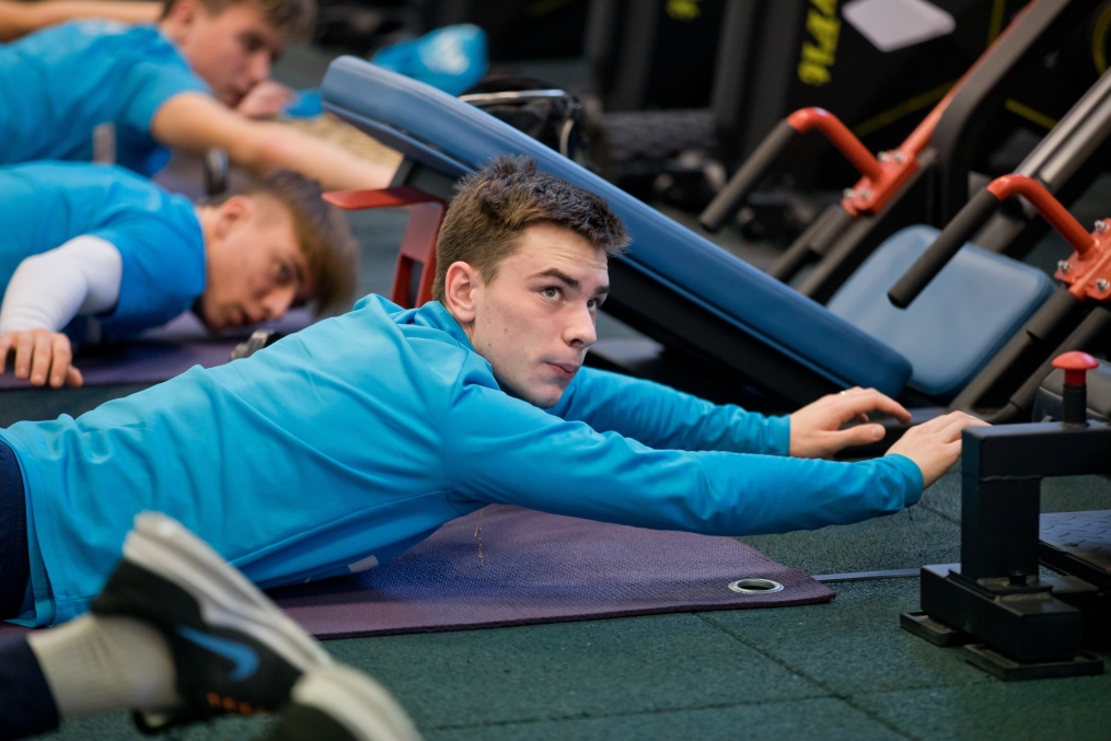 Тренировка «Зенита»-м в «Газпром»-Академии