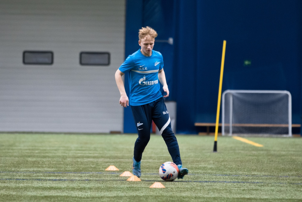Тренировка «Зенита»-м в «Газпром»-Академии
