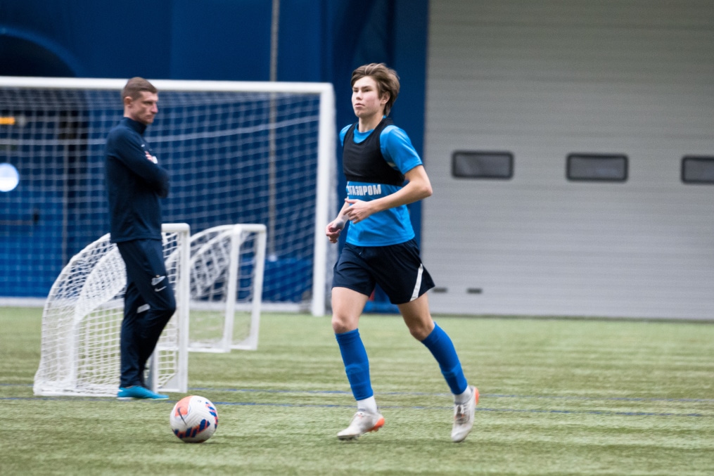 Тренировка «Зенита»-м в «Газпром»-Академии