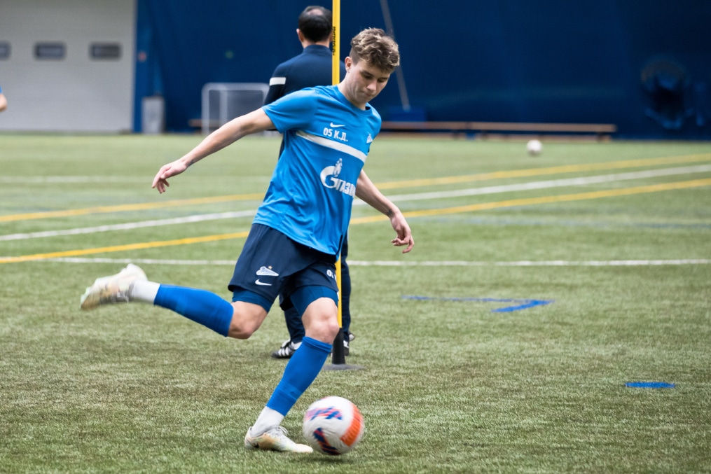 Тренировка «Зенита»-м в «Газпром»-Академии