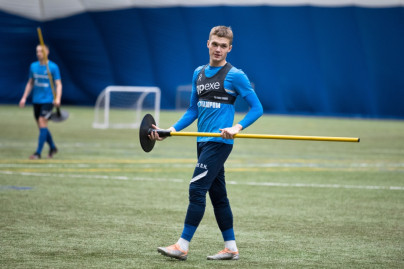 Тренировка «Зенита»-м в «Газпром»-Академии