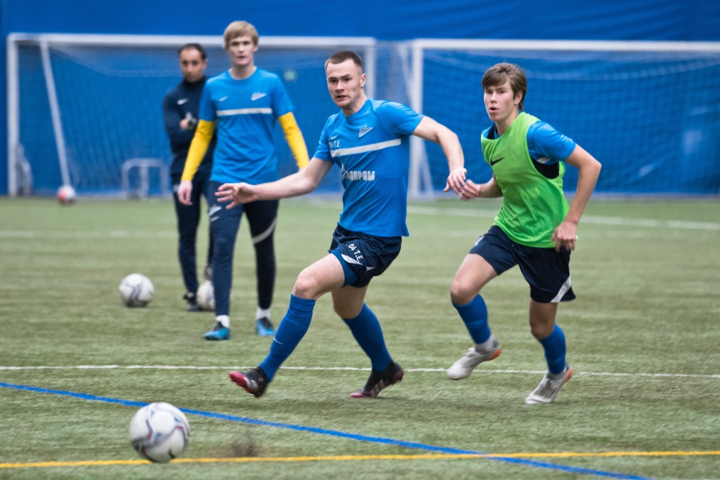 Тренировка «Зенита»-м в «Газпром»-Академии