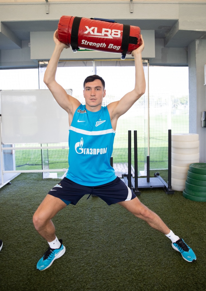 «Газпром»-тренировочные сборы в Катаре: 19 января, утренняя тренировка