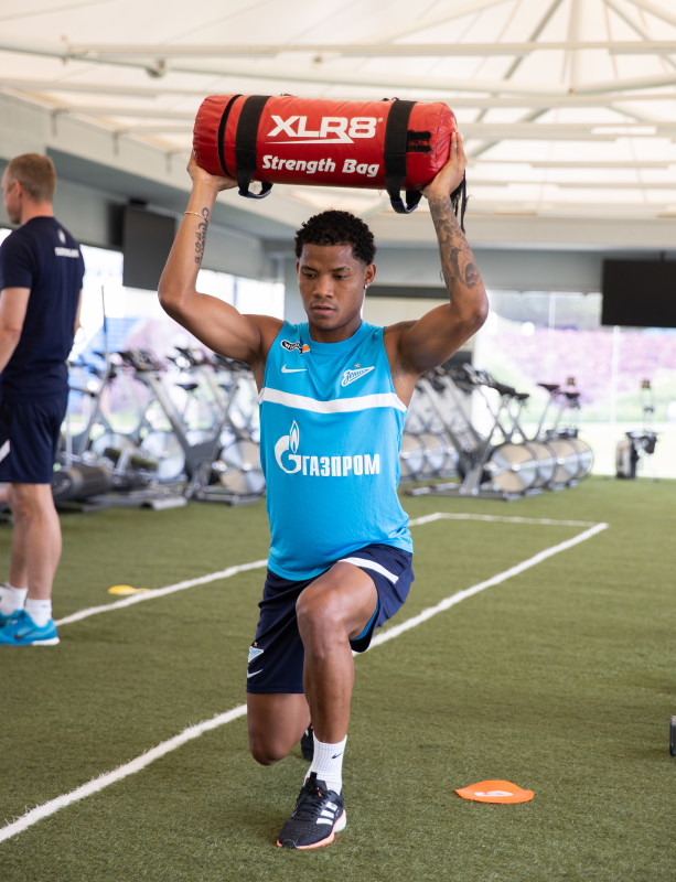 «Газпром»-тренировочные сборы в Катаре: 19 января, утренняя тренировка