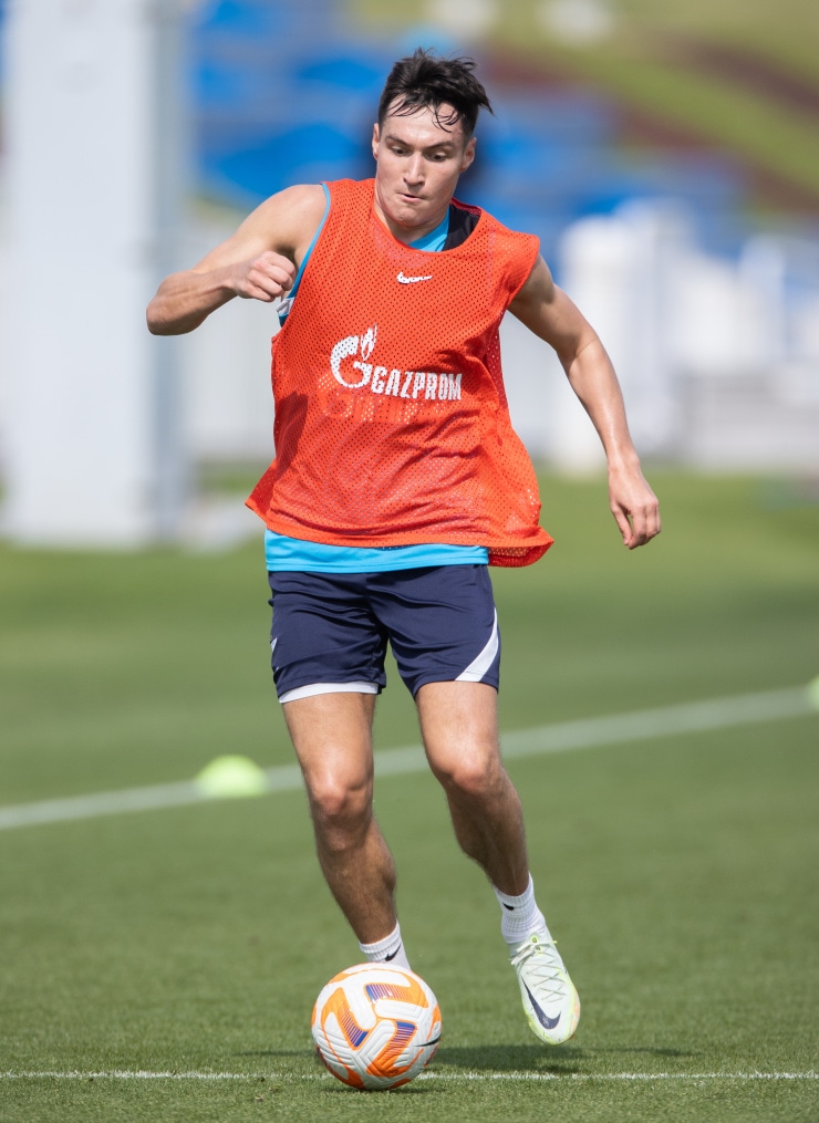 «Газпром»-тренировочные сборы в Катаре: 20 января, утренняя тренировка