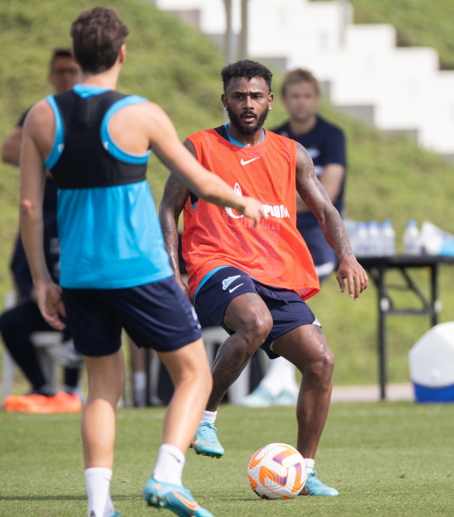 «Газпром»-тренировочные сборы в Катаре: 20 января, утренняя тренировка