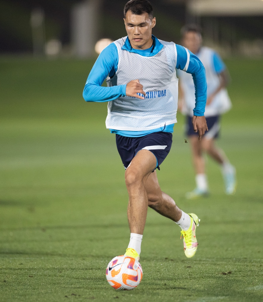 «Газпром»-тренировочные сборы в Катаре: 20 января, вечерняя тренировка