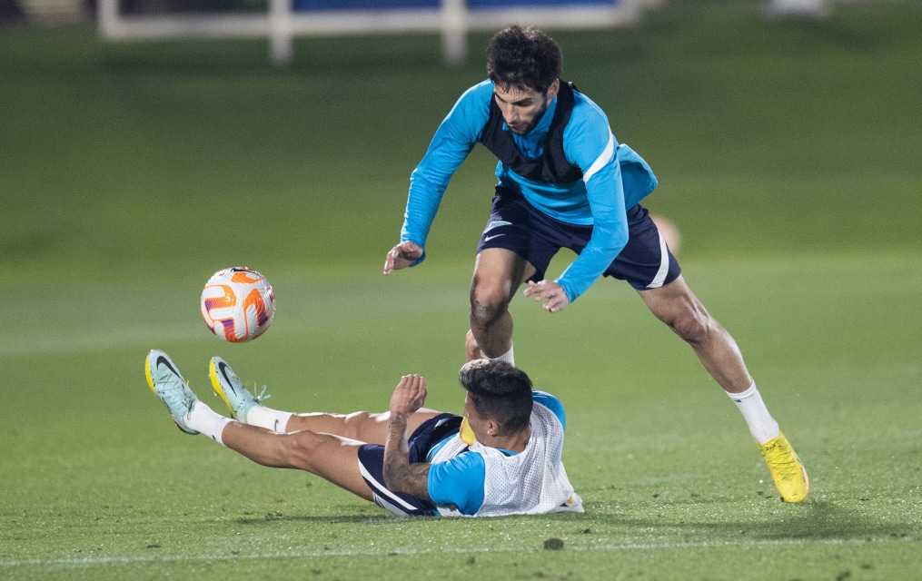 «Газпром»-тренировочные сборы в Катаре: 20 января, вечерняя тренировка