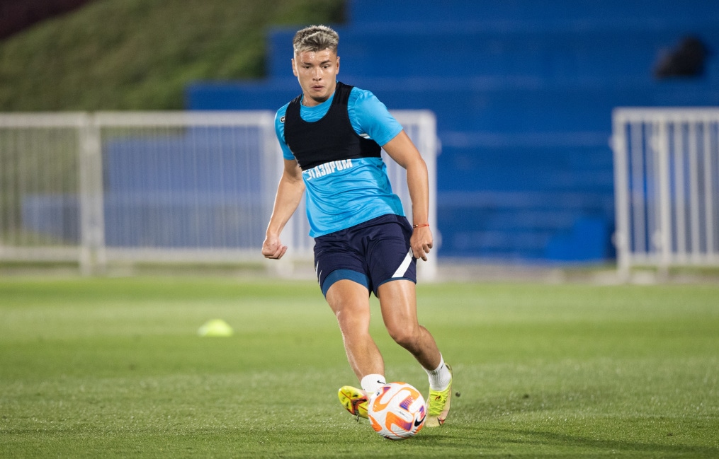 «Газпром»-тренировочные сборы в Катаре: 20 января, вечерняя тренировка