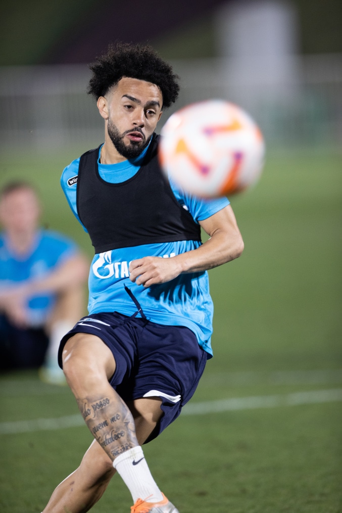 «Газпром»-тренировочные сборы в Катаре: 20 января, вечерняя тренировка