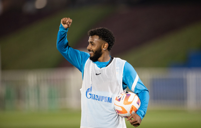 «Газпром»-тренировочные сборы в Катаре: 20 января, вечерняя тренировка