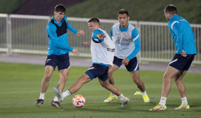 «Газпром»-тренировочные сборы в Катаре: 20 января, вечерняя тренировка