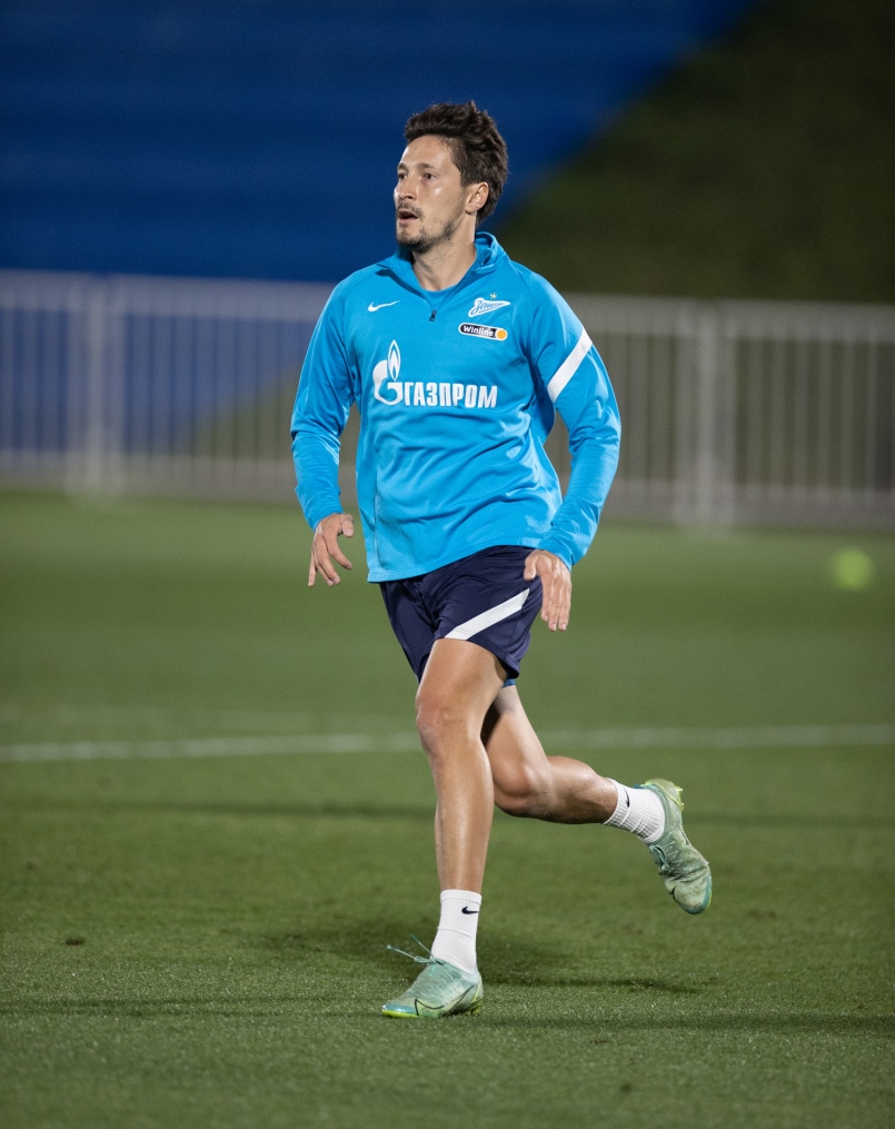 «Газпром»-тренировочные сборы в Катаре: 20 января, вечерняя тренировка