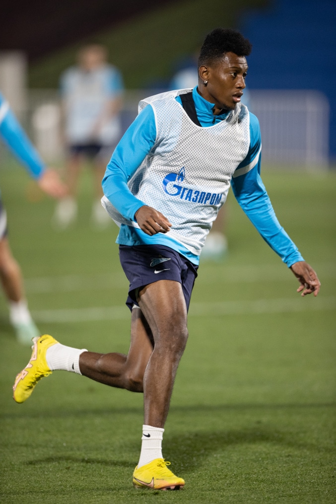 «Газпром»-тренировочные сборы в Катаре: 20 января, вечерняя тренировка