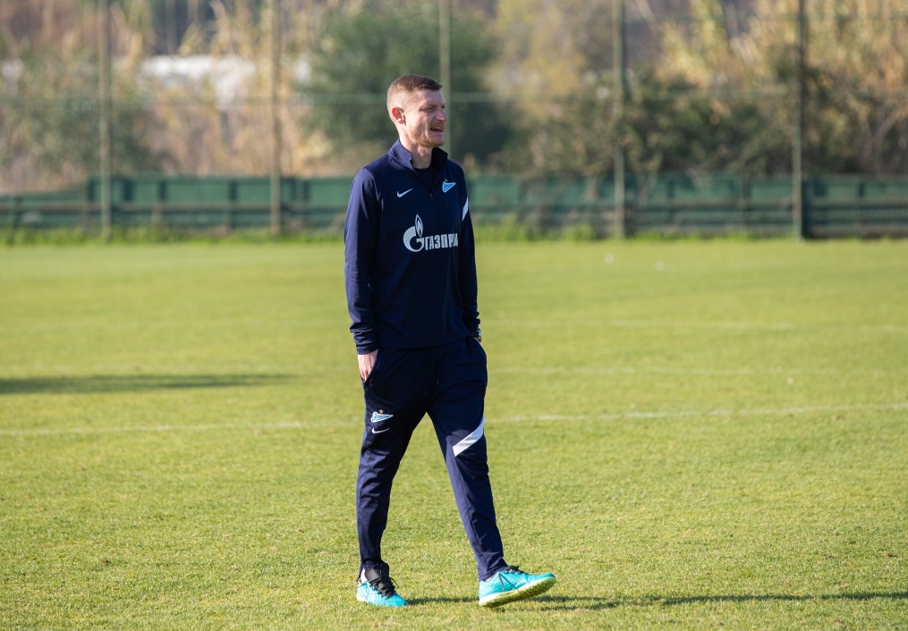 «Газпром»-тренировочные сборы «Зенита»-м в Турции: 25 января, утренняя тренировка