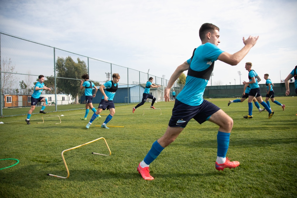 «Газпром»-тренировочные сборы «Зенита»-м в Турции: 27 января, утренняя тренировка