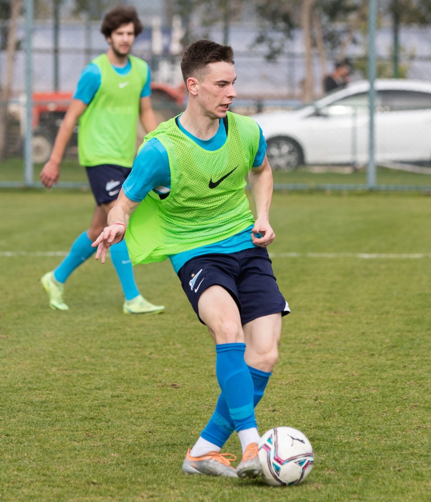 «Газпром»-тренировочные сборы «Зенита»-м в Турции: 27 января, утренняя тренировка