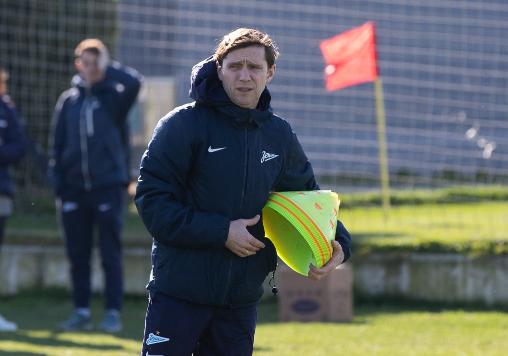 Учебно-тренировочные сборы команды «Зенит» U-17 в Турции, тренировка 31 января