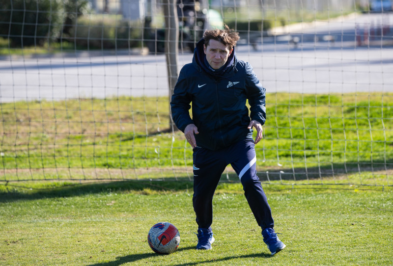 Учебно-тренировочные сборы команды «Зенит» U-17 в Турции, тренировка 31 января