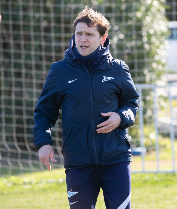 Учебно-тренировочные сборы команды «Зенит» U-17 в Турции, тренировка 31 января