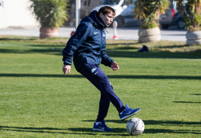 Учебно-тренировочные сборы команды «Зенит» U-17 в Турции, тренировка 31 января