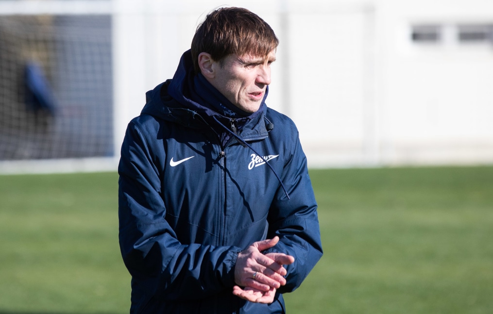 Учебно-тренировочные сборы команды «Зенит» U-17 в Турции, тренировка 31 января