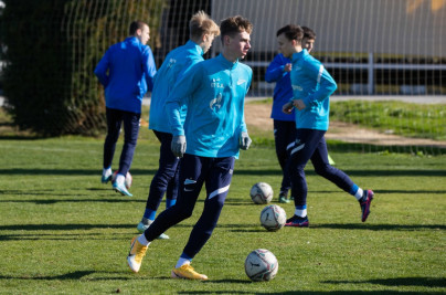 Учебно-тренировочные сборы команды «Зенит» U-17 в Турции, тренировка 31 января