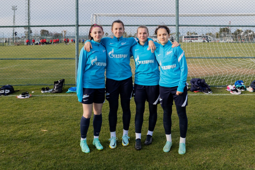 «Газпром»-тренировочные сборы женской  команды «Зенит» в Турции: 3 февраля, вечерняя тренировка