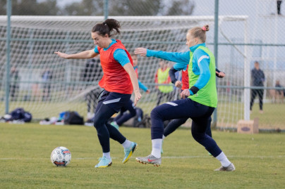 «Газпром»-тренировочные сборы женской  команды «Зенит» в Турции: 3 февраля, вечерняя тренировка