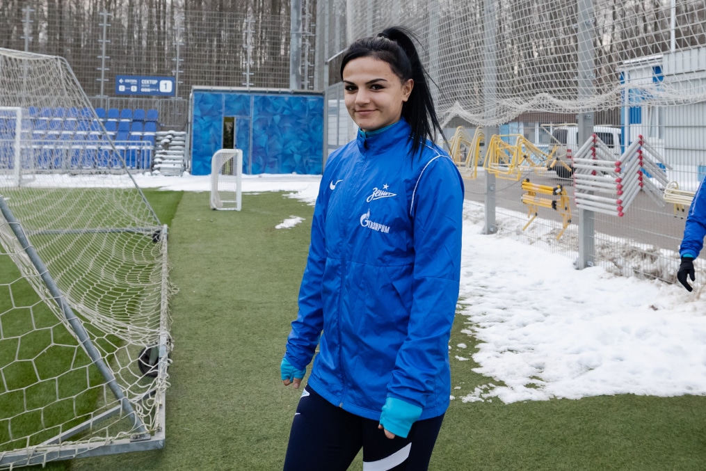 Первая тренировка женской команды в Удельном парке сезона 2023 года