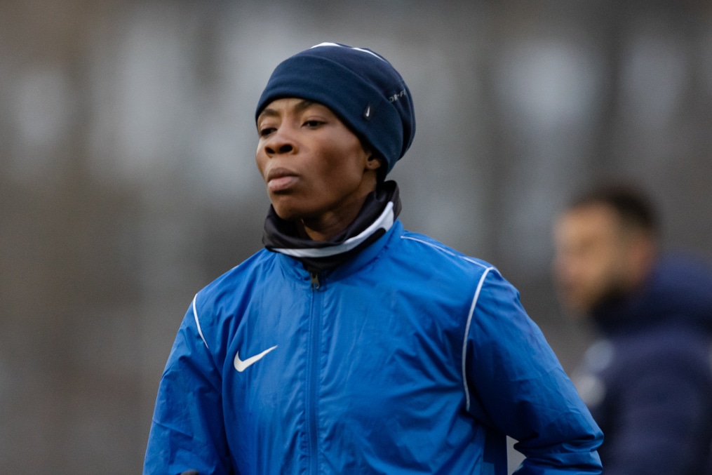 Первая тренировка женской команды в Удельном парке сезона 2023 года