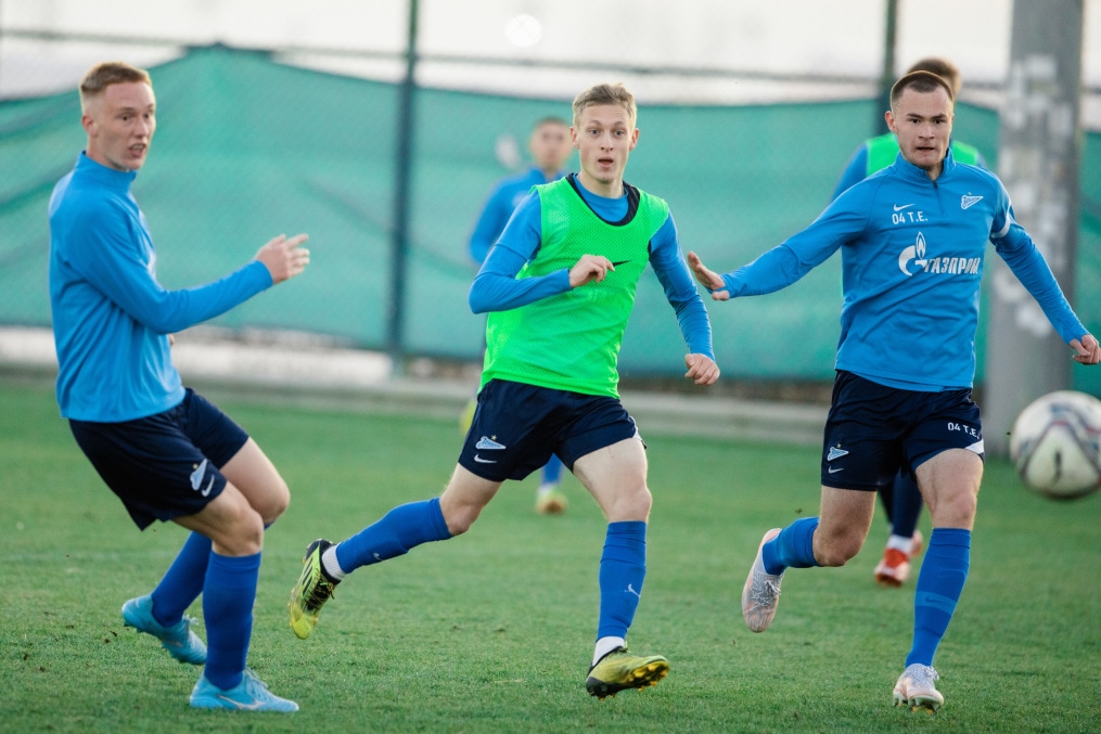 Вторые учебно-тренировочные сборы «Зенита»-м в Турции: 15 февраля, вечерняя тренировка