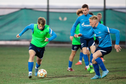 Вторые учебно-тренировочные сборы «Зенита»-м в Турции: 15 февраля, вечерняя тренировка