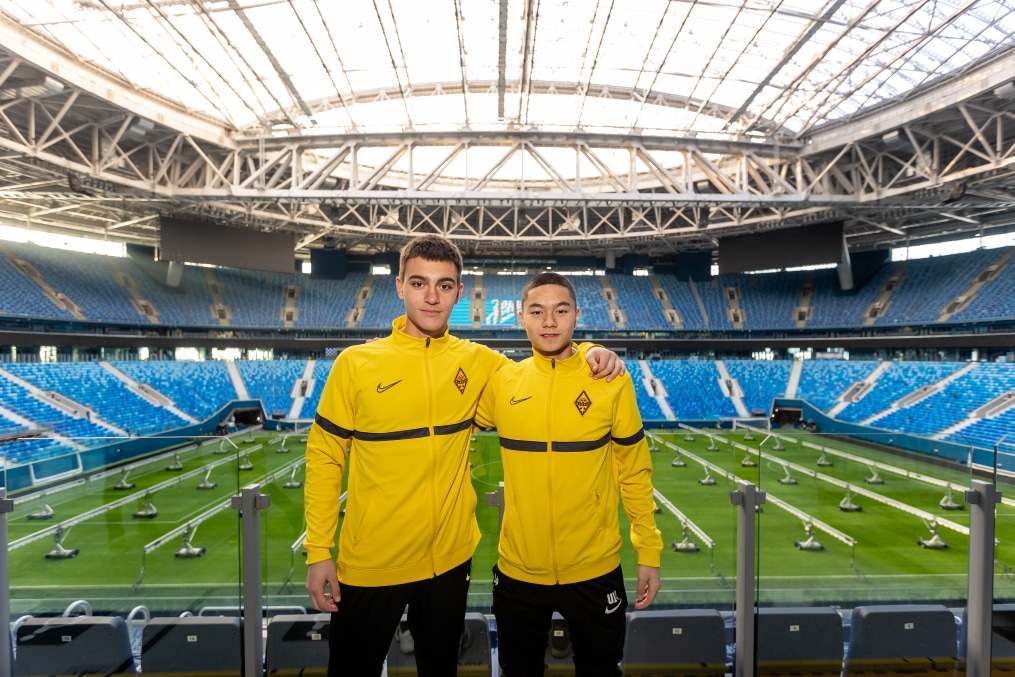 Экскурсия на «Газпром Арену» команды «Кайрат» —2008