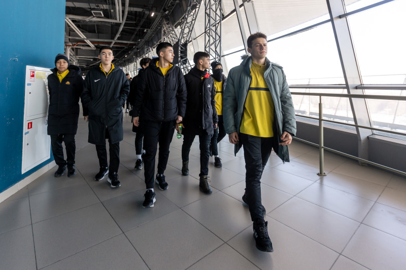 Экскурсия на «Газпром Арену» команды «Кайрат» —2008