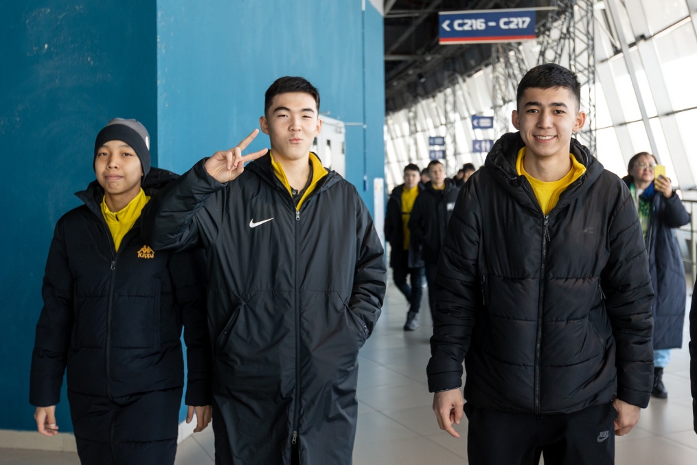 Экскурсия на «Газпром Арену» команды «Кайрат» —2008