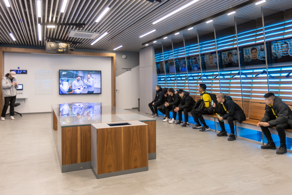 Экскурсия на «Газпром Арену» команды «Кайрат» —2008