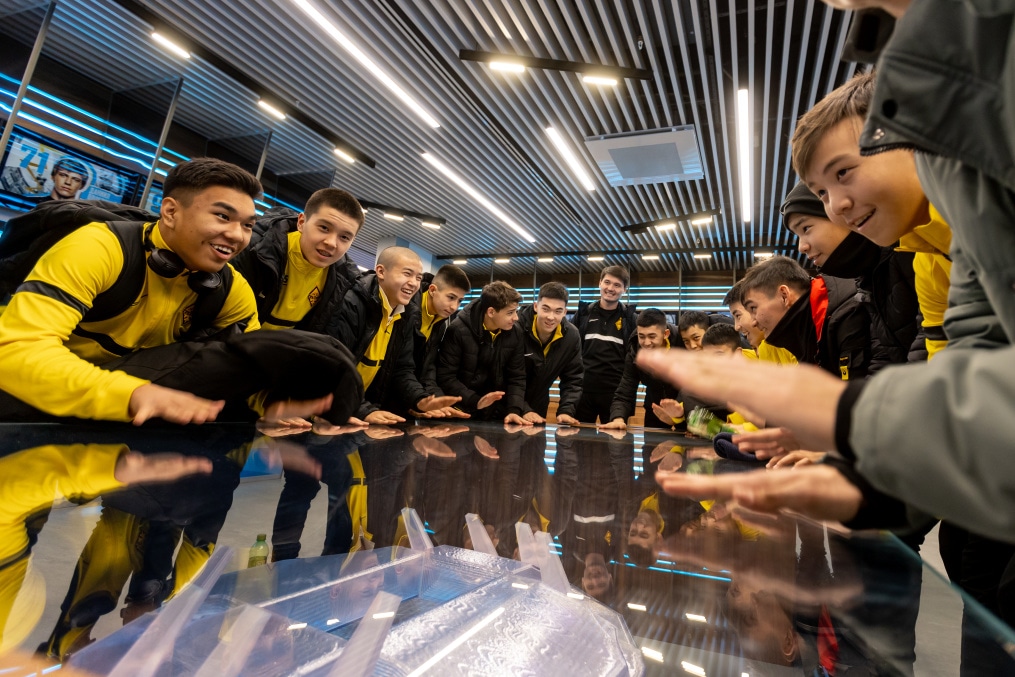 Экскурсия на «Газпром Арену» команды «Кайрат» —2008