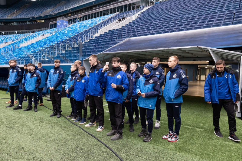 Кубок Бесова-2023: экскурсия «Динамо-Минск» на «Газпром Арену»