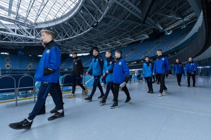 Кубок Бесова-2023: экскурсия «Динамо-Минск» на «Газпром Арену»