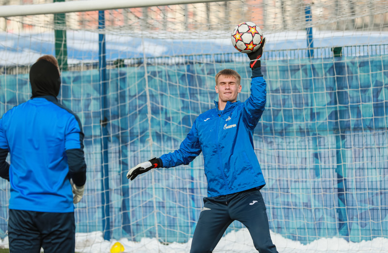 Тренировка «Зенита»-м в «Газпром»-Академии