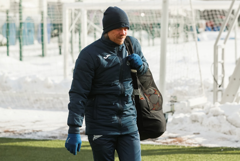 Тренировка «Зенита»-м в «Газпром»-Академии